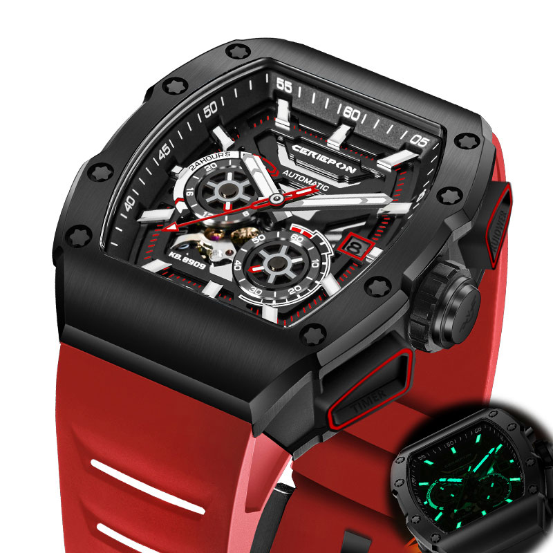 Rubber Strap Diver - Montre automatique pour homme CERIEPON en