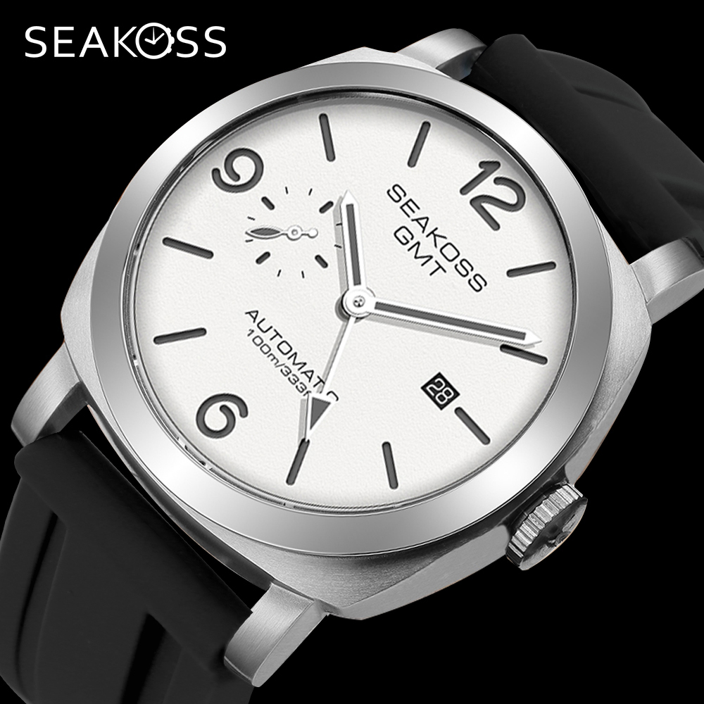 Seiko Watch Prospex - SEAKOSS 10Bar GMT plongée automatique montre