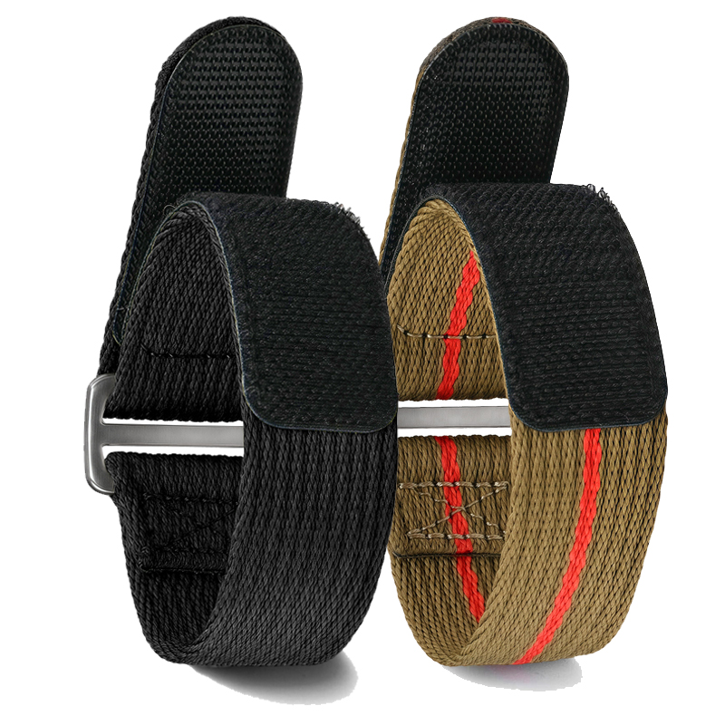 Canvas Strap Watch - Bracelet en Nylon 20mm 22mm pour