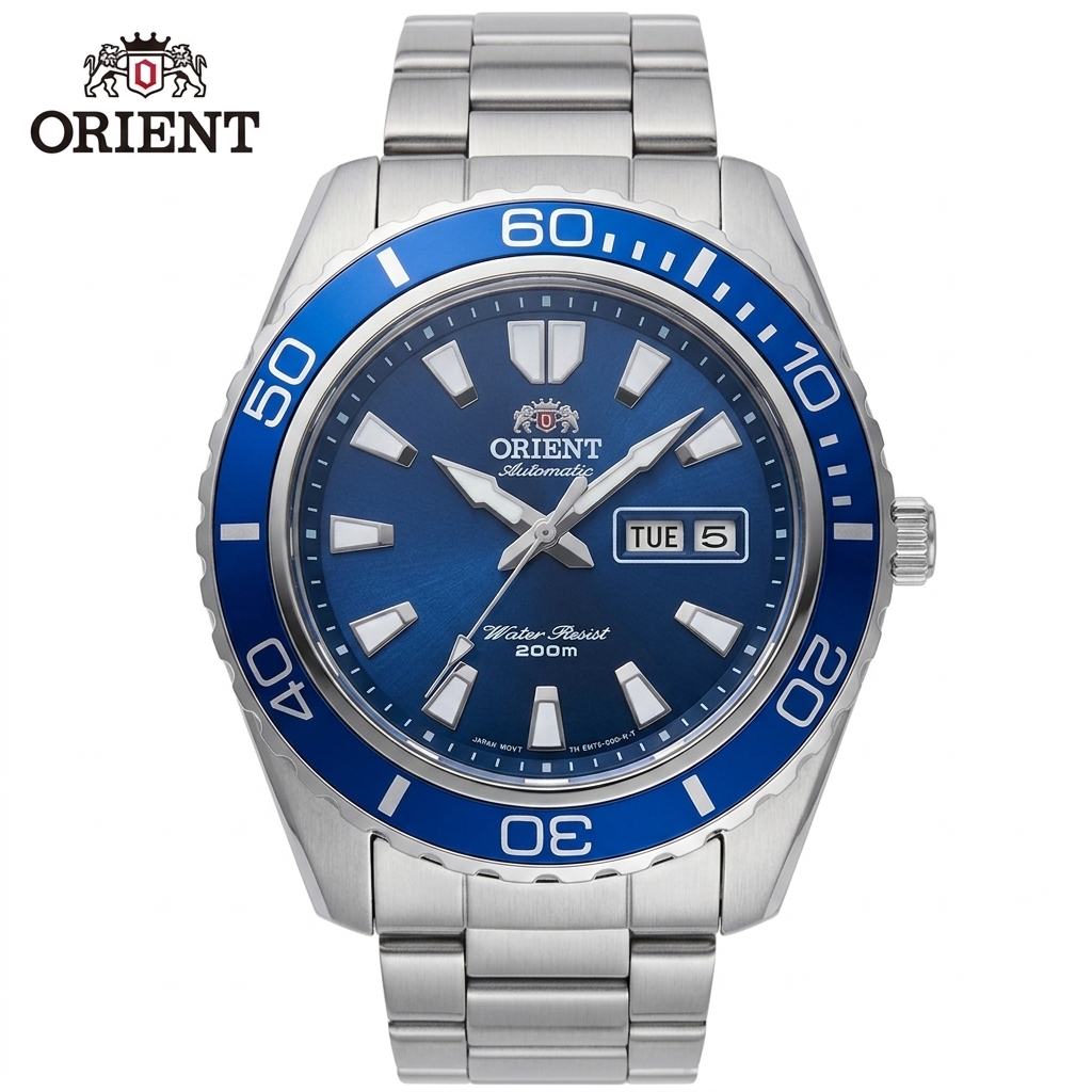 Seiko Watch Presage - Montre-bracelet mécanique Orient Diver pour homme,