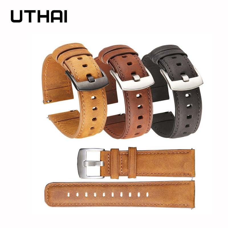 Leather Strap Quick Release - Bracelets de montre UTHAI Z85 en