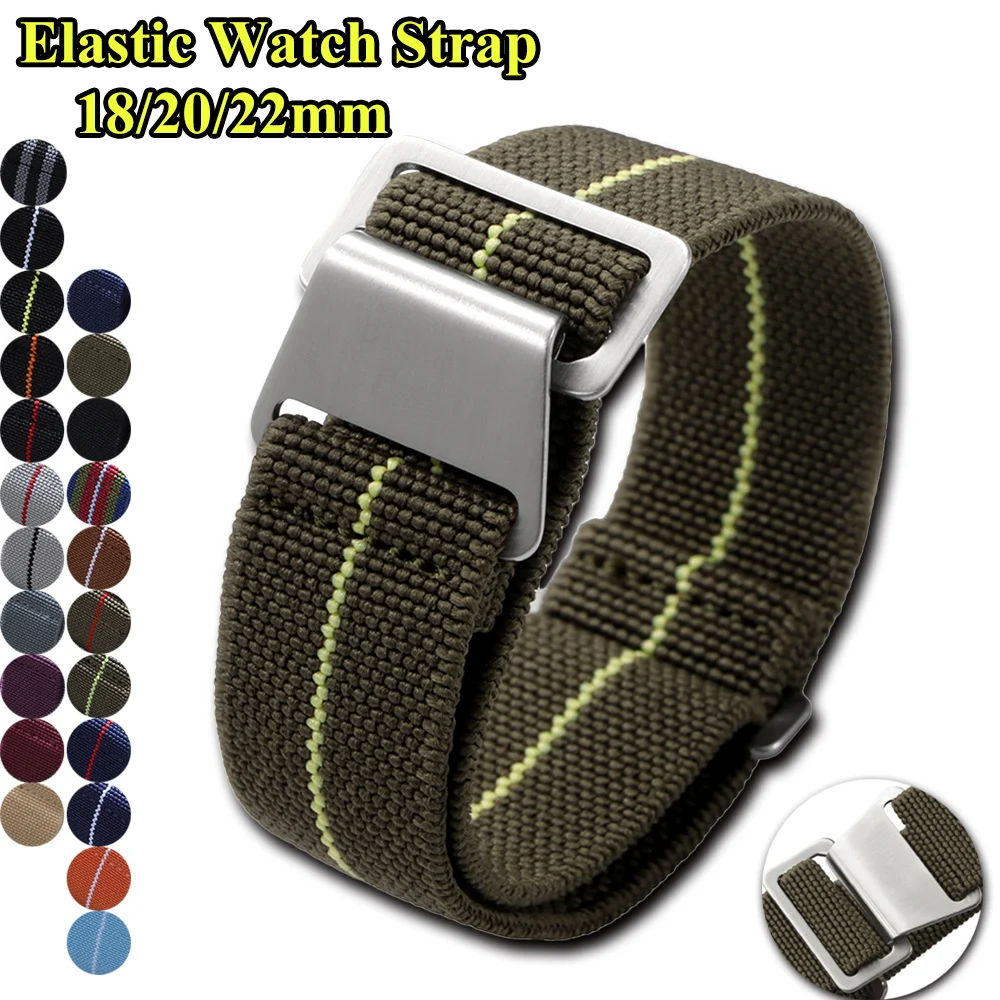 Bracelet de montre élastique 1 - Canvas Strap Watch avis et prix