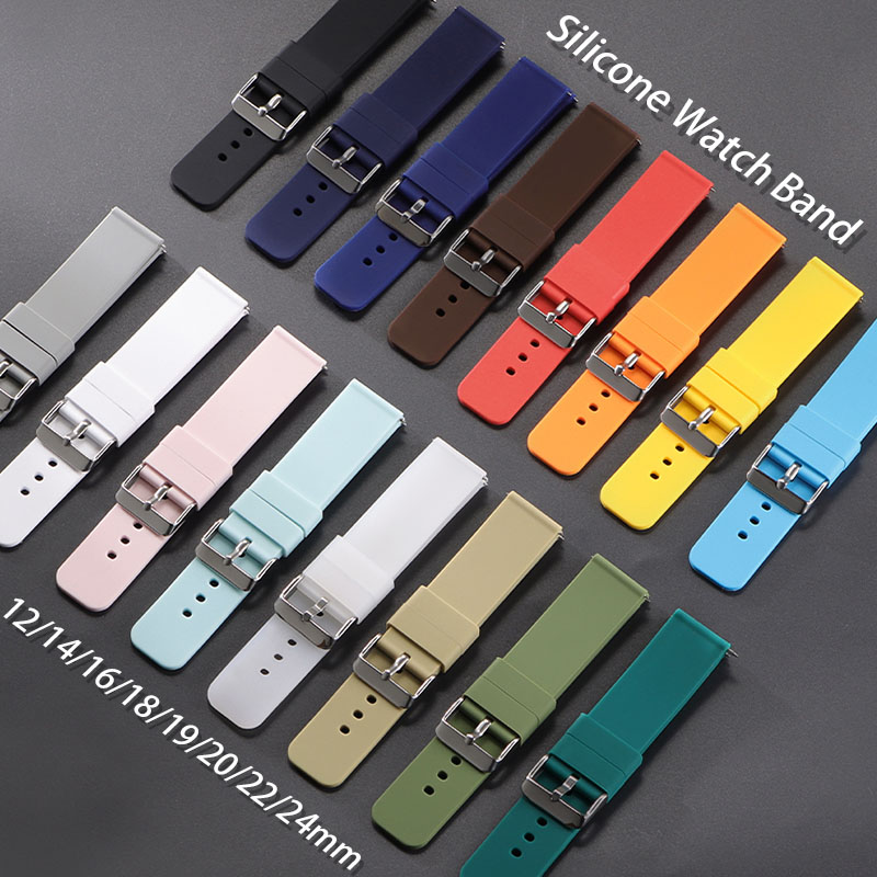 Bracelet en Silicone 12mm 14mm - Canvas Strap Watch avis et prix