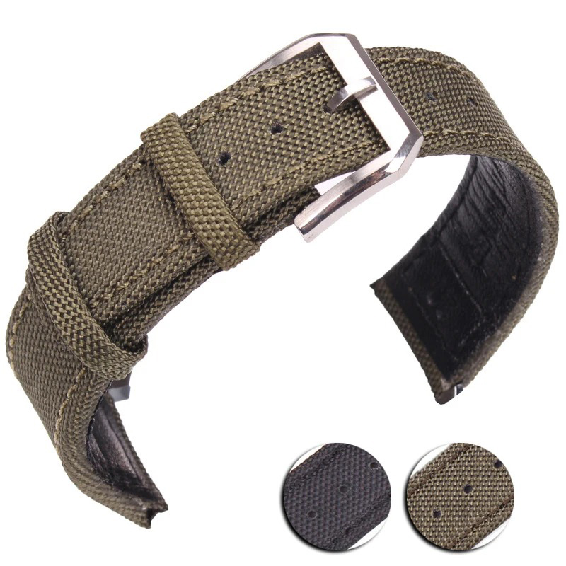 Bracelet de montre en cuir vér - Nato Strap Nylon avis et prix