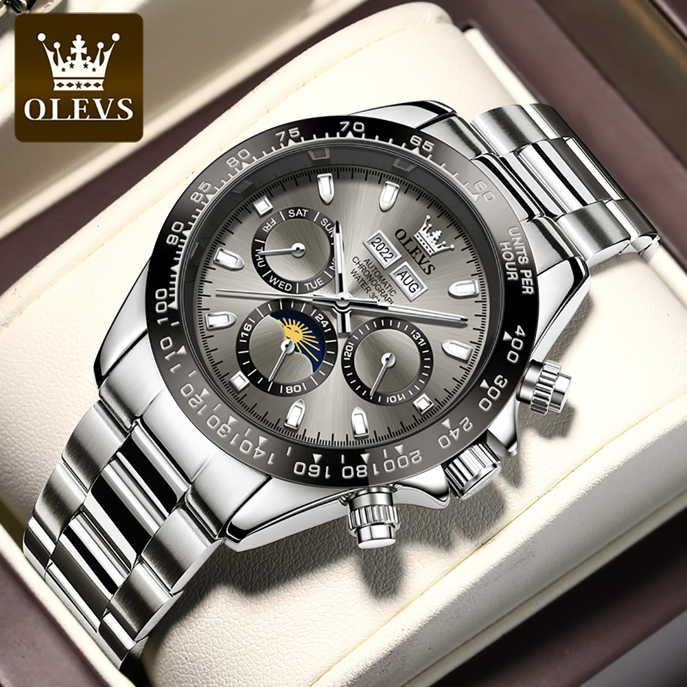 OLEVS 6654 montre de luxe pour - Omega Watch Seamaster avis et prix