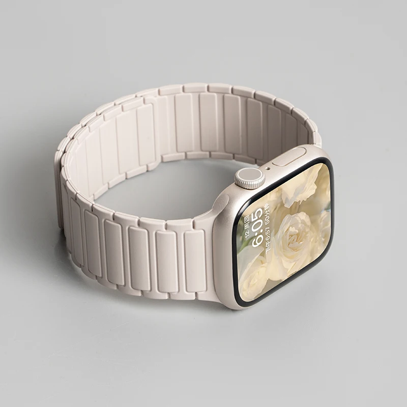 Bracelet magnétique en Silicon - Milanese Loop Magnetic avis et prix